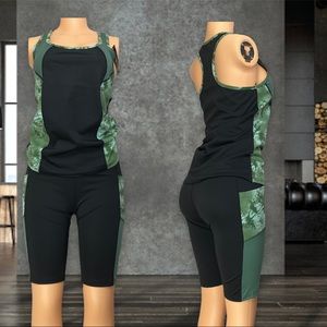 Women's top & shorts Yoga, Workout, Gym, Running, Jogging  set